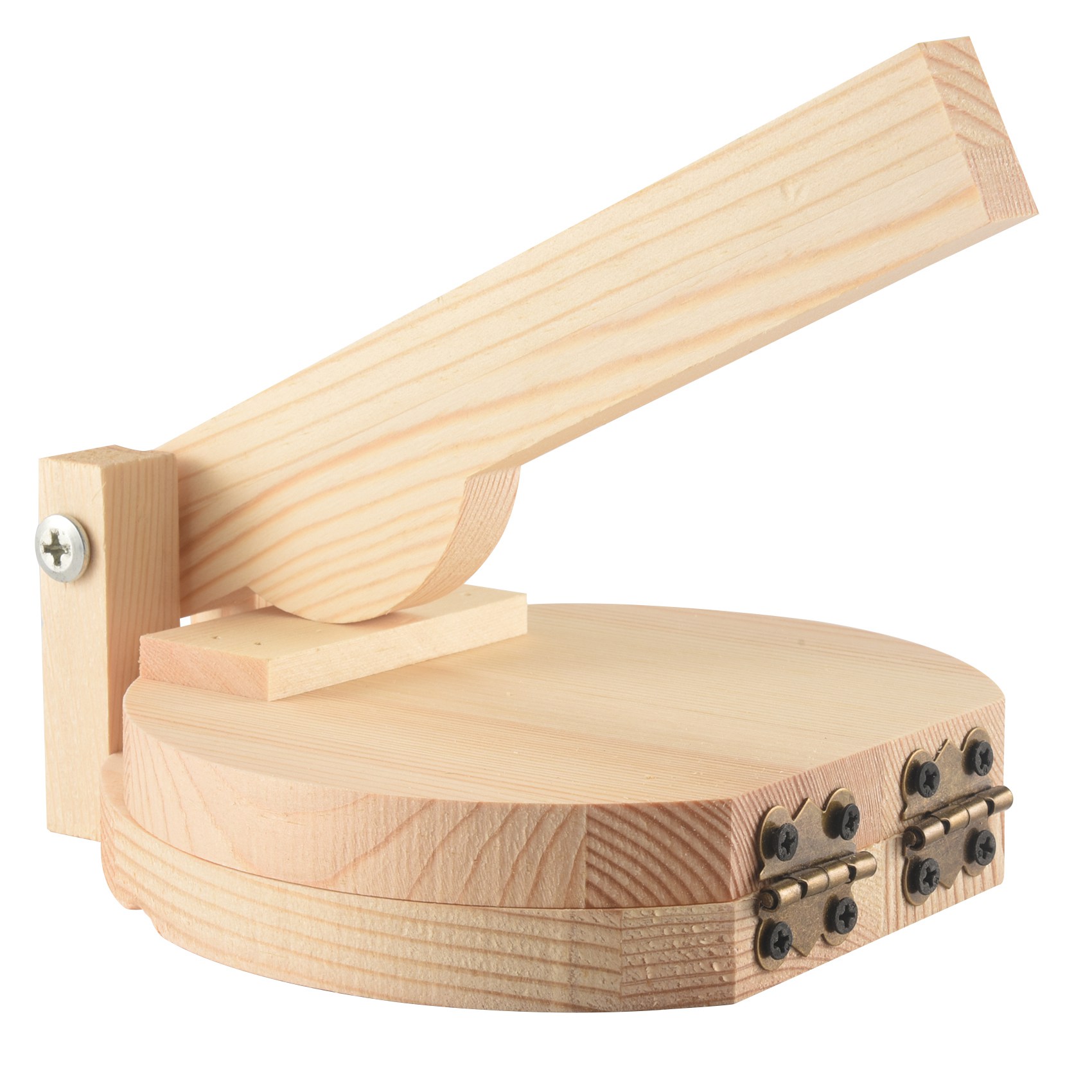 Kitchen Gadgets Roti Maker - A96K-مكبس خبز التورتيلا الخشبي لصنع عجينة