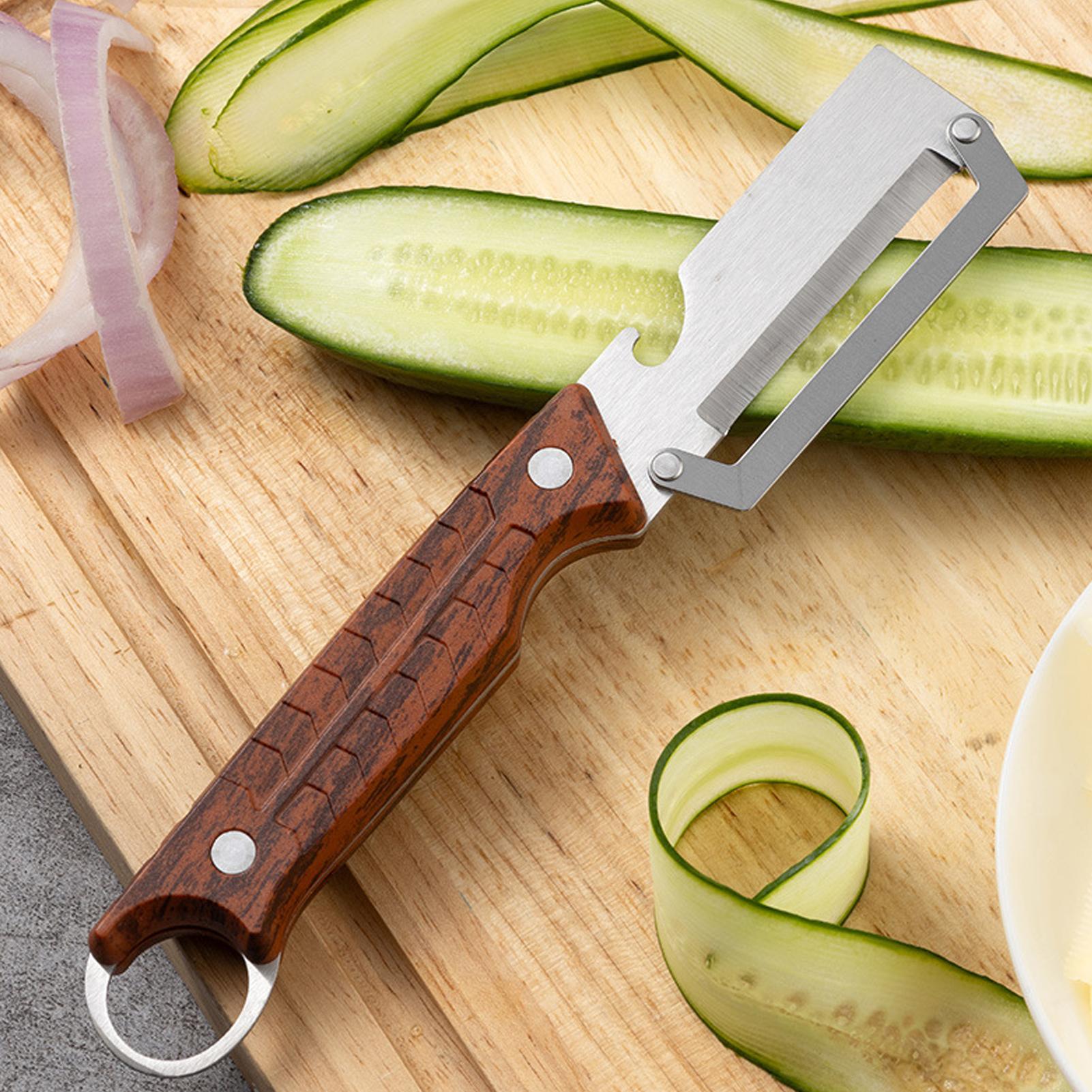Vegetable Kitchen Gadgets - مقشرة خضروات للمطبخ مصنوعة من الفولاذ