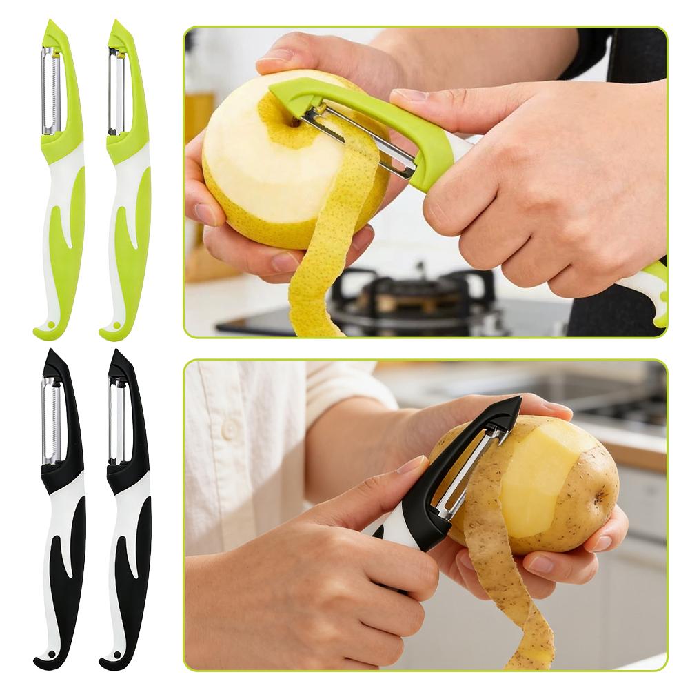 Vegetable Kitchen Gadgets - قطاعة خضروات من الفولاذ المقاوم للصدأ،