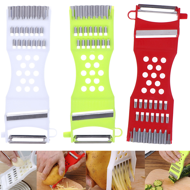 Kitchen Tools Gadgets Vegetable Fruit Peeler Parer Julienne Cutter Multifunction - أدوات مطبخ متعددة الوظائف: مقشرة خضروات