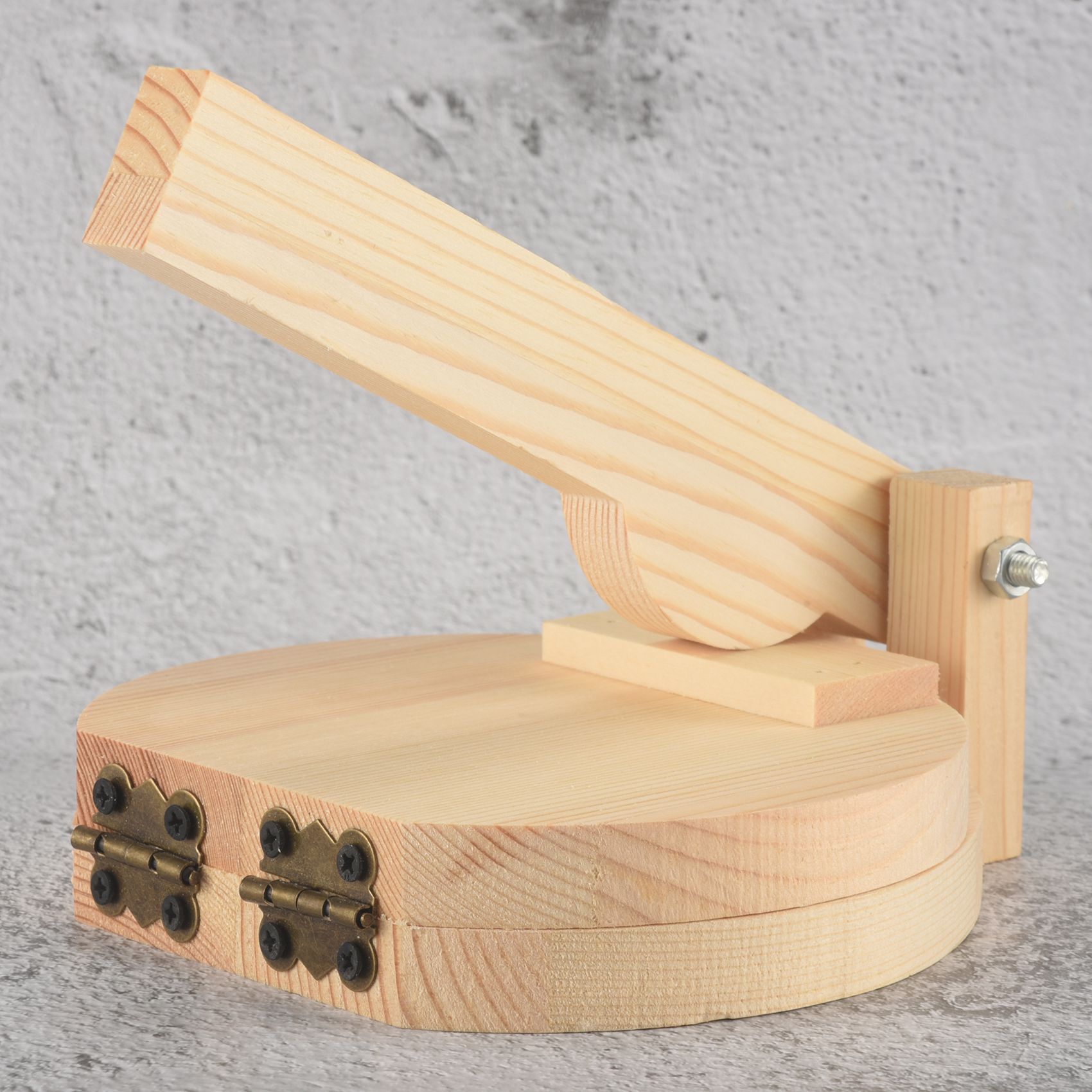 Kitchen Gadgets Roti Maker - Y42A- مكبس خشبي لصنع التورتيلا وعجينة