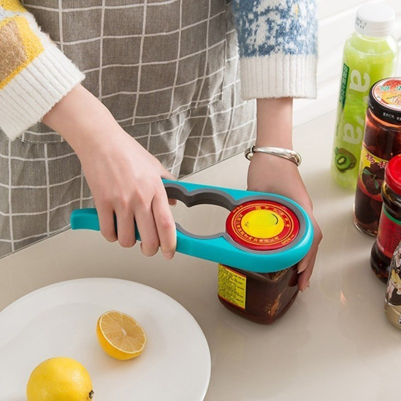 Kitchen Gadgets Jar Openers - فتاحة برطمانات سهلة الاستخدام 4 في