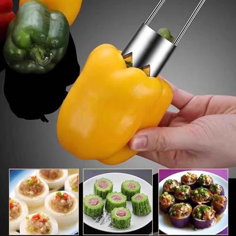 الفولاذ المقاوم للصدأ الفاكهة  - مراجعة Vegetable Kitchen Gadgets وسعره