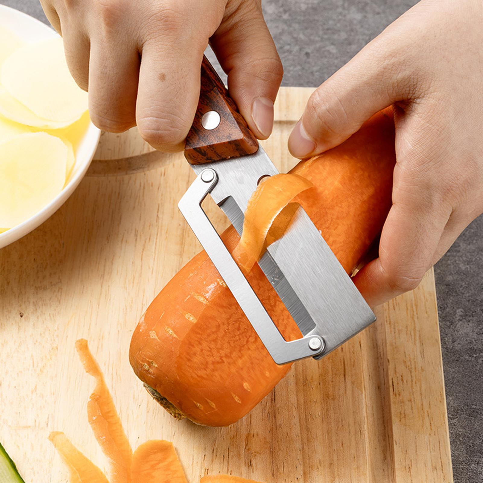 مقشرة خضروات للمطبخ مصنوعة من  - مراجعة Vegetable Kitchen Gadgets وسعره