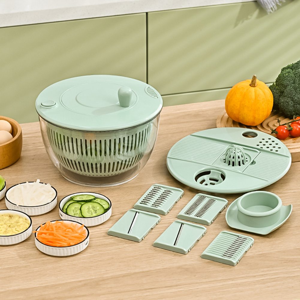 مجفف غسالة الخضروات اليدوي متع - مراجعة Vegetable Kitchen Gadgets وسعره