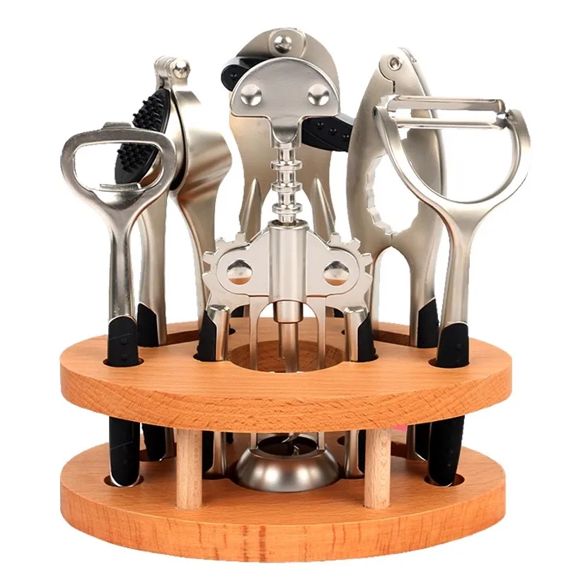 7 قطعة سبائك الزنك أدوات المطب - مراجعة Kitchen Gadgets Jar Openers وسعره