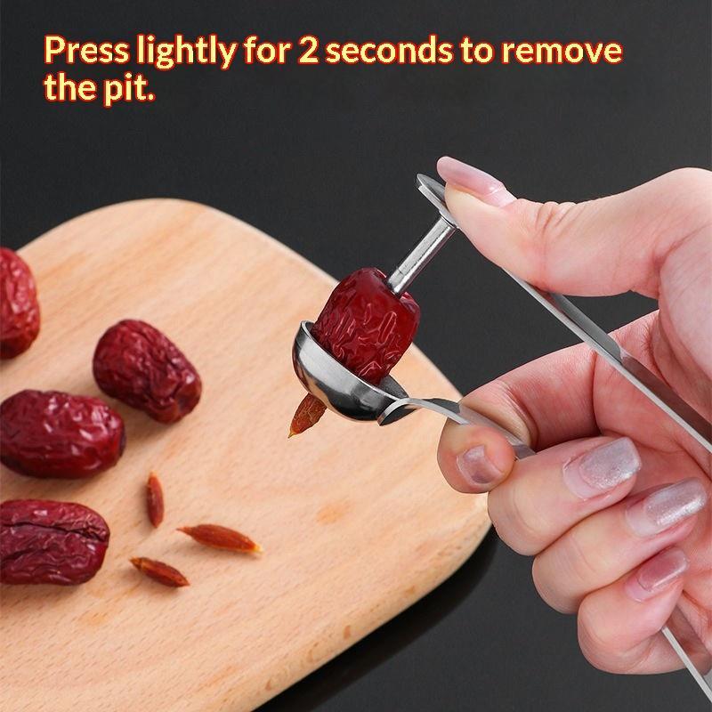 أداة إزالة نوى التمر من الفولا - مراجعة Vegetable Kitchen Gadgets وسعره