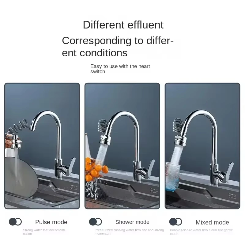 جديد 3 طرق بالوعة صنبور 360 در - مراجعة Kitchen Gadgets That Make Life Easier وسعره