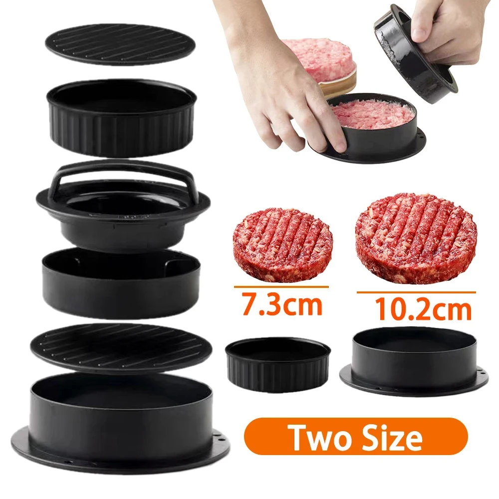 جولة همبرغر برغر الصحافة لحوم  - مراجعة Kitchen Helper Gadgets وسعره
