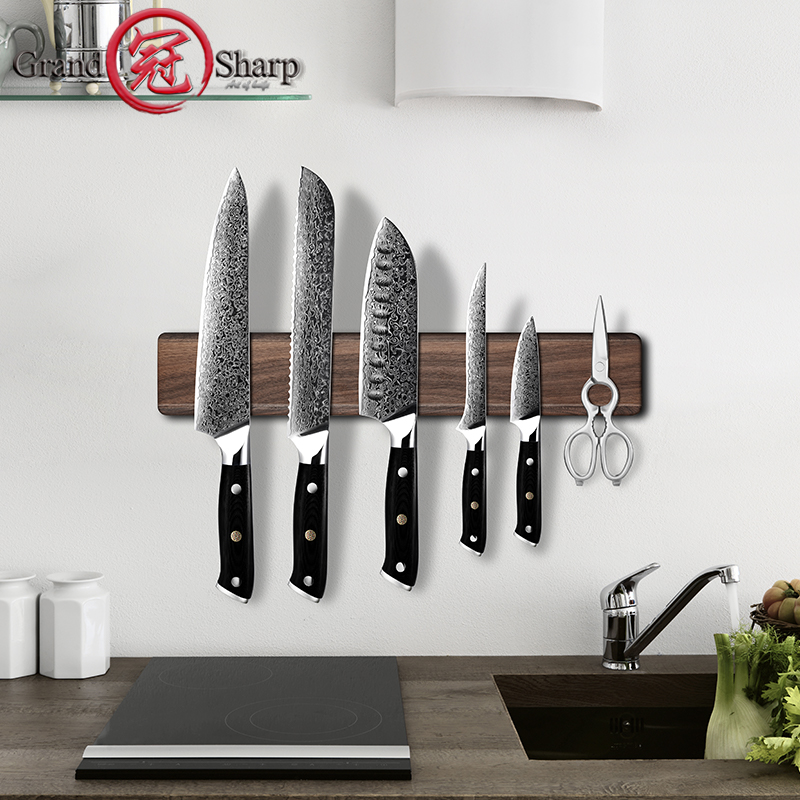 غراندشارب حامل السكاكين المغنا - مراجعة Magnetic Knife Strip وسعره